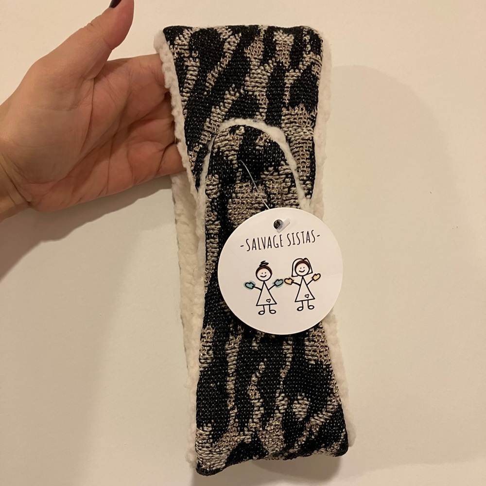 Fleece Ear Warmer Headband NWT (Salvage Sisters)